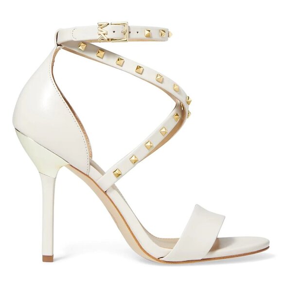 MICHAEL Michael Kors Astrid Studded Leather Sandals - Picture 3 of 5